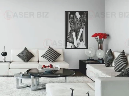Wall Art with a Woman