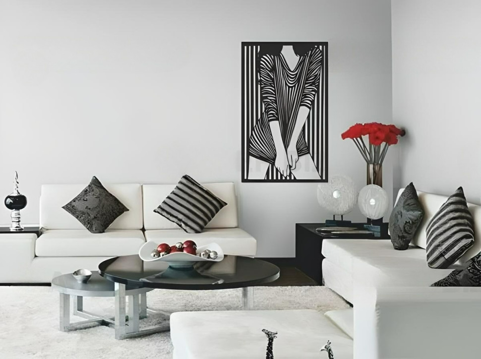 Wall Art with a Woman