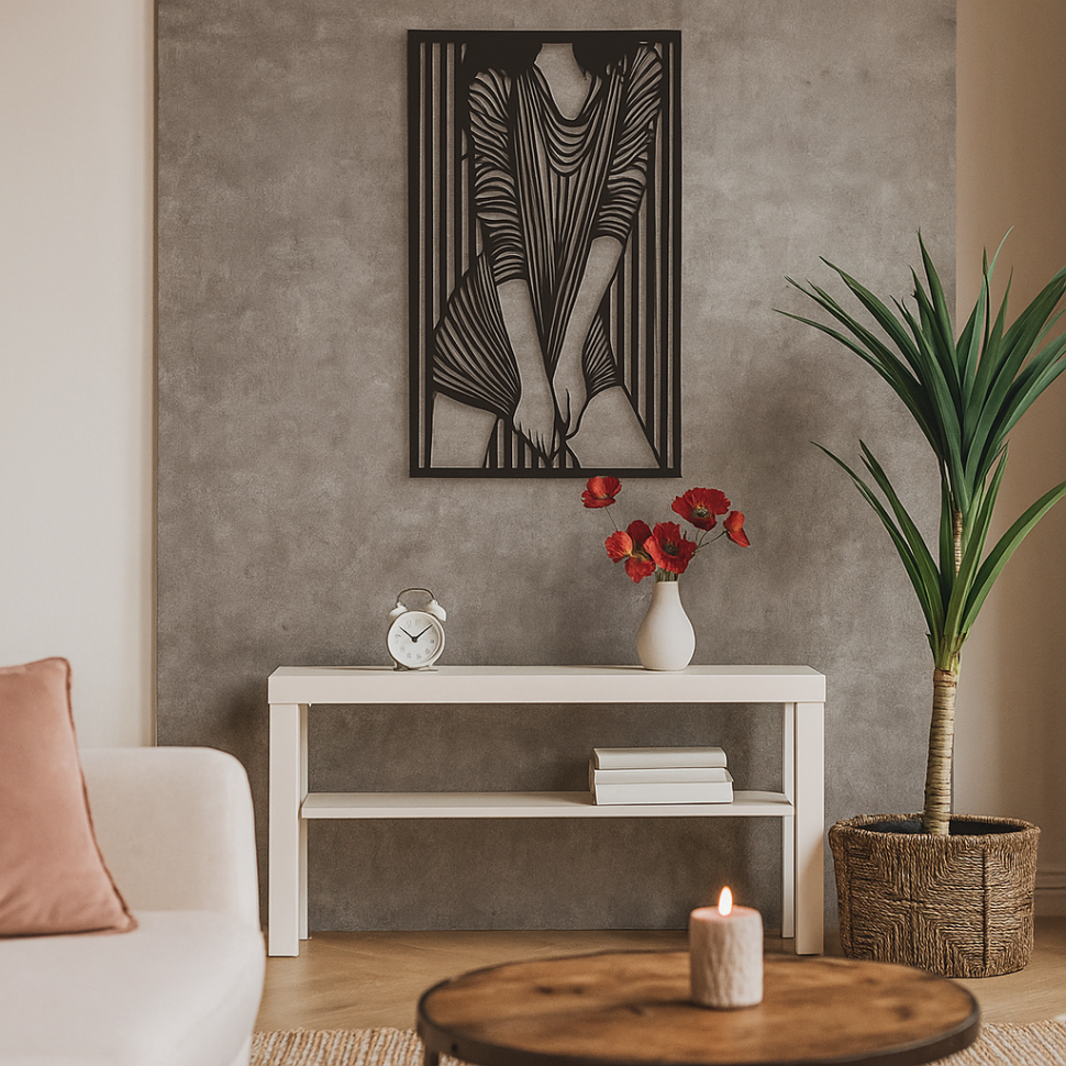 Wall Art with a Woman