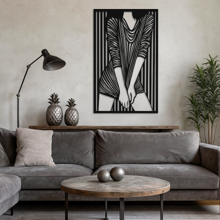 Wall Art with a Woman