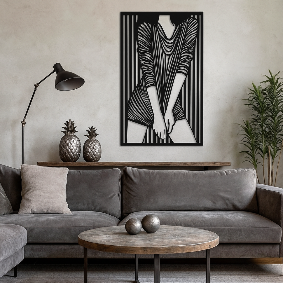 Wall Art with a Woman