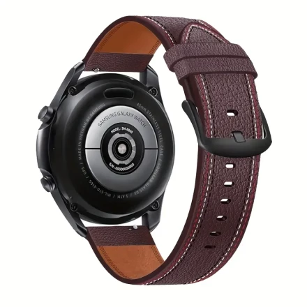 22mm Premium Synthetic Synthetic Leather watch Bands - for Huawei Watch 3 Pro/4/4 Pro/5, GT 3/4/5/5 Pro 46mm, Garmin Forerunner 745/255/265, Instinct 3/ Venu 2/3, Xiaomi Watch S3/A2/C3/Lite 2/S2, Samsung Gear S3/Galaxy 46mm, Amazfit GTR 3/3 Pro/4/Bip 5, H