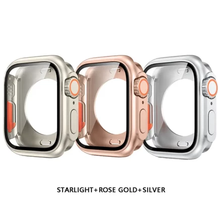 3pcs PC Hard Shell Smartwatch Cases, Compatible with Apple Watch Series 1-10, SE, 5G, 4, 3, 2, Lightweight, Scratch-Resistant, Anti-Fingerprint, with Easy Assembly for Apple Watch