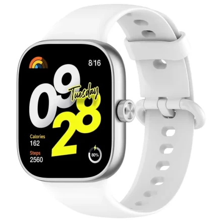 1pc Universal Silicone Watch Band for Redmi Watch 4/8/9 Pro, Expandable Buckle, Compatible with Xiaomi Smartwatch, Replacement Strap without Battery