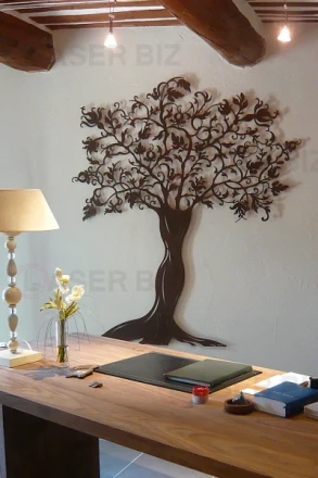 Wall Art with a Tree