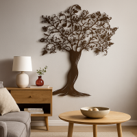 Wall Art with a Tree
