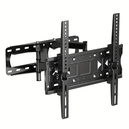[Durable Build] Heavy Duty Full Motion TV Wall Mount for 26-65 inch LED LCD OLED TVs, Dual Swivel Articulating Tilt Arm, Holds up to 39.92KG, Max VESA 400x400mm, Space Saving Wall Bracket with Durable Iron Construction