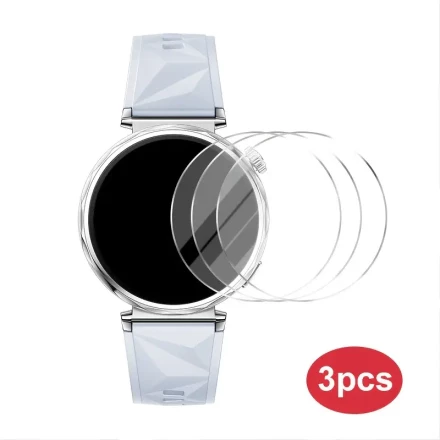 3-Pack Tempered Glass Screen Protector for HW GT 5 41mm Smartwatch, 9H Hardness, Anti-Scratch, Fingerprint-Resistant, Easy to Install, HD Clear Display Guard