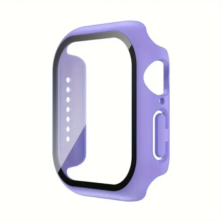 Tempered Glass Screen Protector Case for iWatch Cover Series 10 42mm 46mm Series 9 8 7 41mm 45mm Series 6 5 4 SE 40mm 44mm Scratch-Resistant Hard PC Bumper for iWatch Cover S10 Accessories