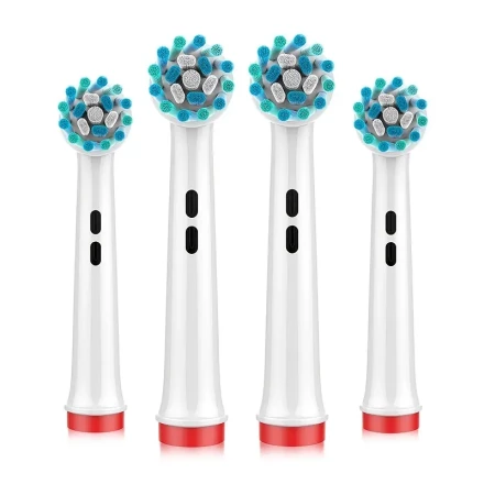 4pcs/set Multi-Angle Cleaning Electric Toothbrush Replacement Head for Oral-B - Superior Plaque Removal and Gum Health