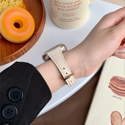 Elegant Retro Melad Color Series Strap for Apple Watch - Fits 38mm to 49mm, Compatible with All Models Including SE & Ultra - Chic Autumn/Winter Accessory
