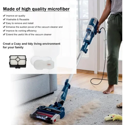 Suitable for Shark HZ3002 Black Vacuum Cleaner Filter White Mop