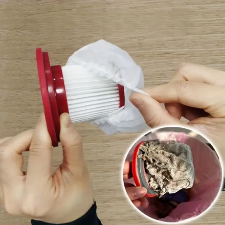 50pcs/100pcs, Disposable Vacuum Cleaner Filter, Universal Non-Woven Fabric Filter Accessories For Vacuum Cleaner