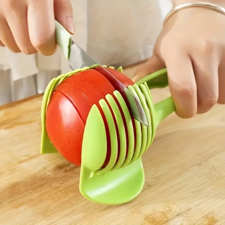 Multi-Function Vegetable & Egg Slicer Tool – Easy Grip Kitchen Pliers for Eggs, Potatoes, Tomatoes, Lemons, and Apples – Portable, No Batteries Required, Essential Kitchen Utensil, Vegetable Slicer And Chopper