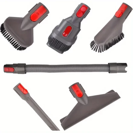Vacuum Cleaner Accessory Kit for Dyson - Fits V15, V11, V10, V7, V8 Models - PVC Material, Cordless Design