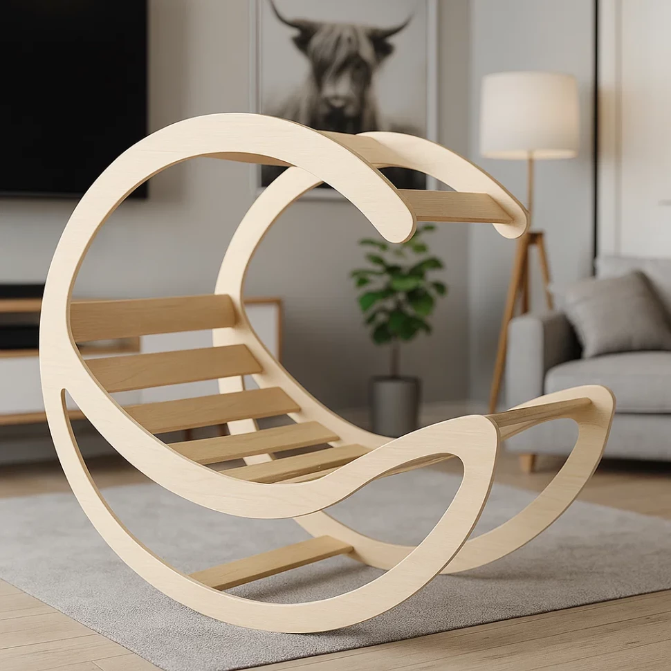 Outdoor Lounger with Open Shade