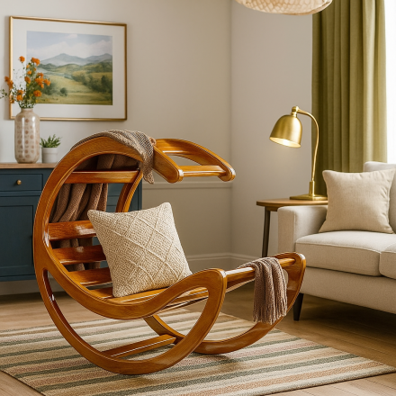 Outdoor Lounger with Open Shade