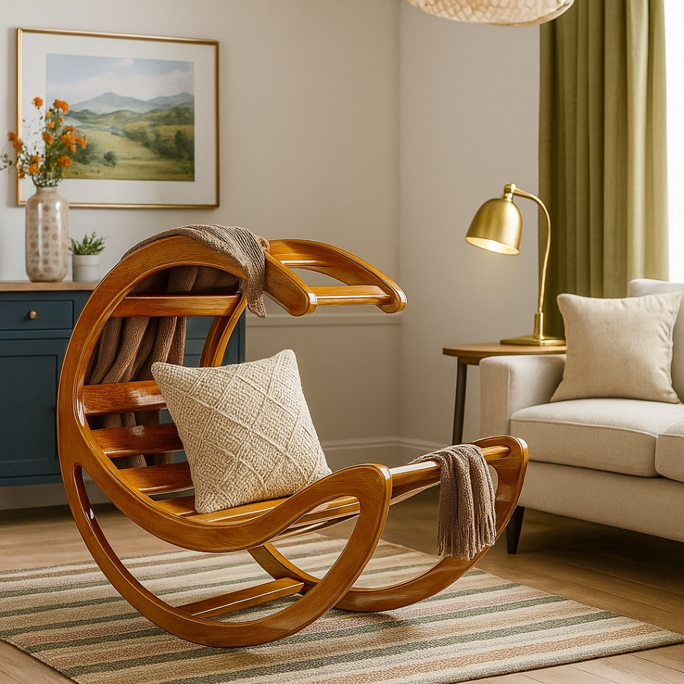 Outdoor Lounger with Open Shade