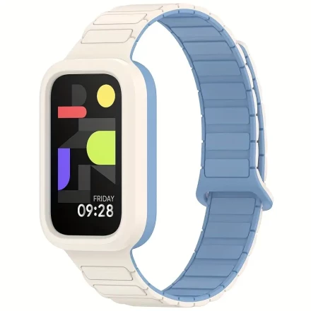 A Scratch-Resistant Smart Watch Strap Replacement Suitable for The Xiaomi Band 9 Active.