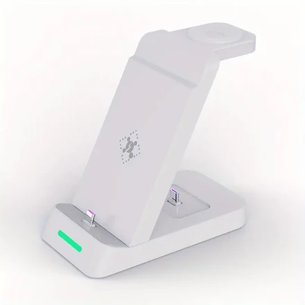 3in 1 Fast Charging Charging Stand for SamSung Devices for Galaxy S23/S22/S21/Note20/Z Fold 4/for Galaxy Buds Wireless Charger Station for Galaxy Watch 5 Pro/4/3 for other Type -C for Android phone Fast Charging Dock Station