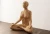 Statue in Lotus Pose 24"