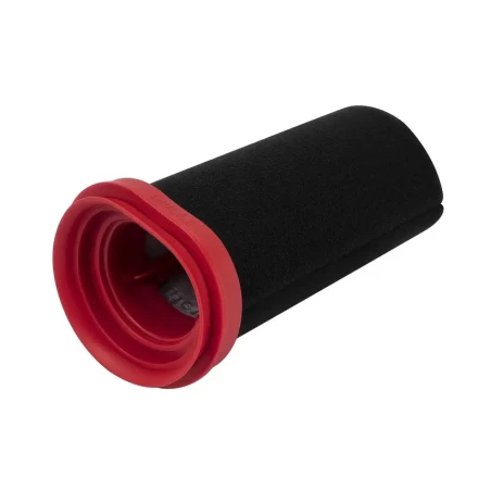 [Cleaning Efficiency] Bosch 25.2V Motor Protection Filter for Wireless Flexxo Vacuum Cleaner BBH3ZOO25 BBH3PETGB BBH3211GB - Black & Red Plastic Filter for Optimal Dust Trapping and Motor Longevity