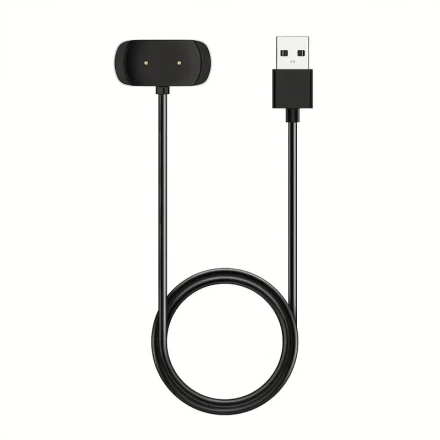 Durable 100.58cm USB Charging Cable for Amazfit GTS 2, GTS 2 Mini, GTS 2e, GTR 2, GTR 2e, GTS 4 Mini, T-Rex Pro, Bip 3, Bip U, Zepp E/Z - High-Speed Dock Cord with 14 Outputs, Non-Waterproof, Compatible with Multiple Models