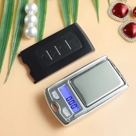 Portable Digital Pocket Scale for Jewelry & Golden - Compact, Battery-Powered, ABS Material