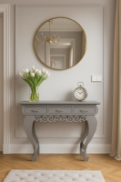 Table with Three Drawers and Animal Legs