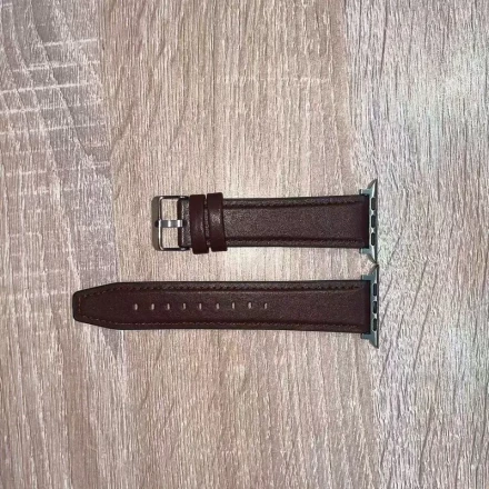 Soft Business Watchband for Apple Watch Ultra 8 7 SE 6 5 4 3 2 1 Replacement PU Wrist Strap 38/40/41/42/44/45/49mm, Ideal choice for Gifts