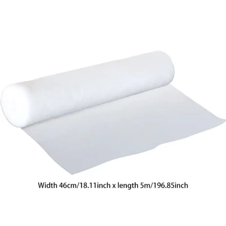 1 Roll, Range Hood Oil Cover, Range Hood Filter Mesh, High Temperature Resistant Kitchen Fire Filter Film Non-woven Fabric Smoke Dust Cover