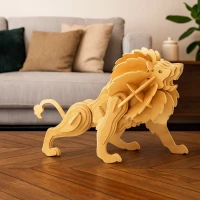 3D Art Lion