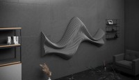 Wavy wall decor