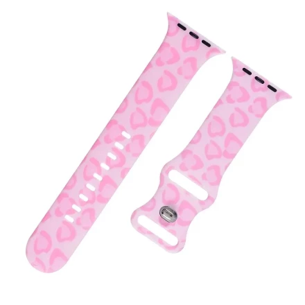 Festive Silicone Apple Watch Band - Christmas, Halloween, Valentine's Day Themes | Waterproof, Sport & Fitness Strap | Fits Series 10-3, SE | Sizes 38mm-45mm | No Battery Required, Apple Watch Accessories