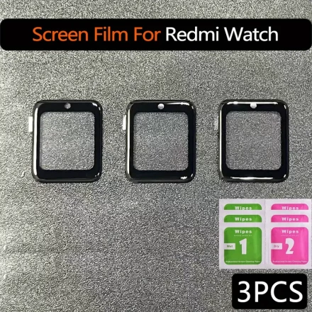 Full Curved Screen Protector for Redmi Watch 5 Active And Watch5 Lite, Designed to Provide HD Anti-Scratch Protection with Soft Films for Various Models Including Redmi Watch 5, 4, 3, 2, And 3 Active/Lite, As Well As Watch2 Lite.