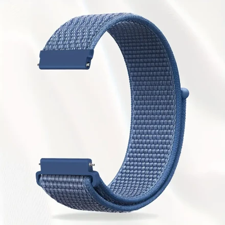 Quick Release Nylon Watch Band, Adjustable Stretchy Strap with Deployant Clasp, Water-Resistant Fabric Bands for Men Women