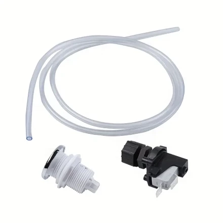 1Set Pressure Switch Knob White