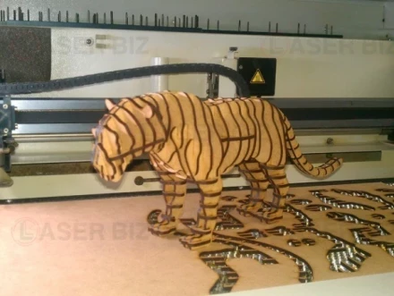 3D Art Tiger