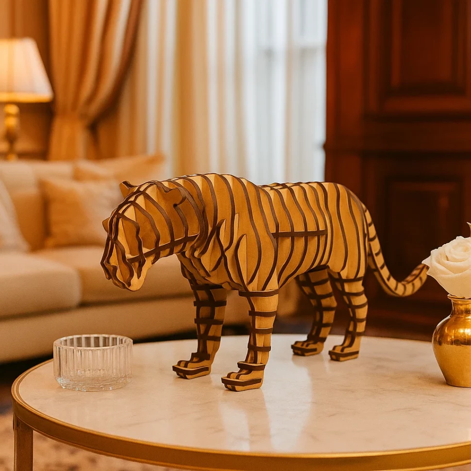 3D Art Tiger