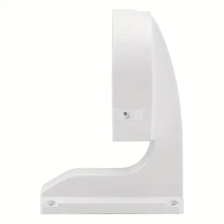2pcs L-Shaped Wall Mount Bracket, Hemispherical Camera Bracket, Durable Abs Material, Universal Wall Bracket, Security Monitoring Display Bracket, Suitable for Indoor and Outdoor Cctv Security Cameras - Suitable for Top Ray Ip and Hikvision Cameras