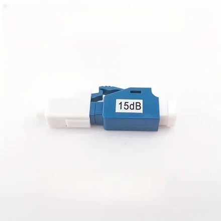 3dB, 5dB, 10dB, 15dB LC-UPC Fiber Optic AttenuatorFiber Optic Signal Attenuator Converter, LC Male Female Attenuator