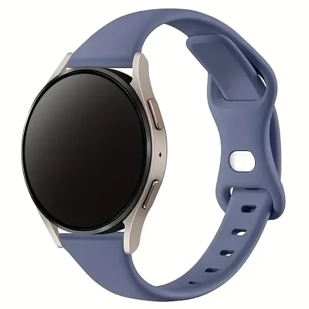 Quick Release Silicone Strap for Samsung Galaxy//Huawei/Xiaomi/Amazfit - Comfortable, Durable, Waterproof, Available in Rose Golden and Pink, Sizes 18mm/20mm/22mm