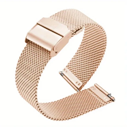 4pcs Quick Release Milanese Strap Universal Bracelet for 14mm 16mm 18mm 20mm 22mm Stainless Steel for Men and Women