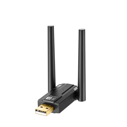 1pc 5.4G Wireless USB Network Adapter, Plug and Play, Low Latency, Supports 7 Devices, Compatible with Smartthings, for Audio/Headphones/Keyboards/Game Controllers
