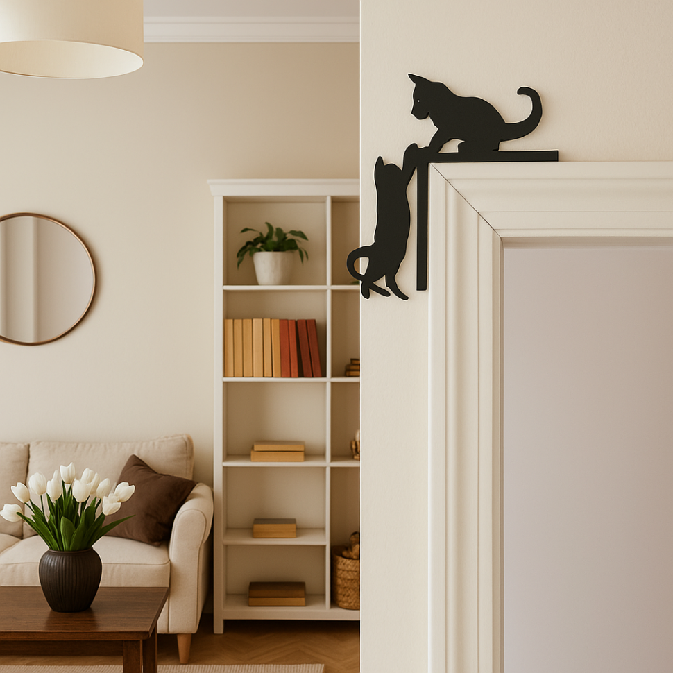 Kitten Door Topper Art