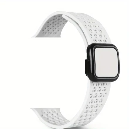 Elastic Solo Bracelet for Apple Watch: Compatible with 44mm, 40mm, 45mm, 41mm, 42mm, 38mm, and 49mm iWatch Series 9, 7, 5, 6, and Ultra2 Bands - Water Resistant, Silicone Material