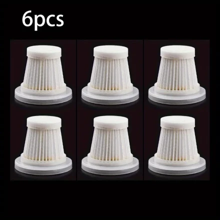 6/8/10pcs Handy Vacuum Cleaner Accessories Handheld Car Mini Vacuum Cleaner Filter Cartridge Filter Filter Accessories