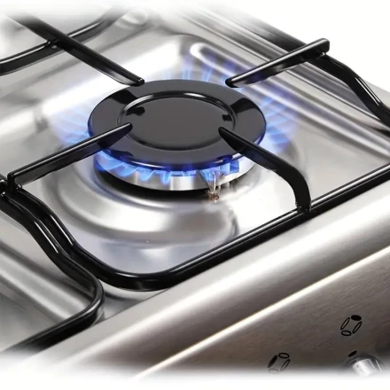 4PCS Gas Stove Burner Caps for Sabaf Stoves: 55mm, 75mm, and 100mm Sizes