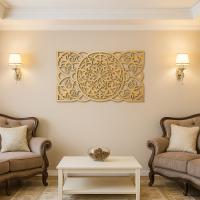 Carved Pattern Wall Art