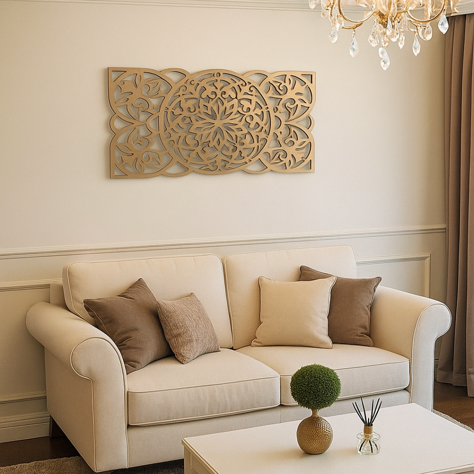 Carved Pattern Wall Art